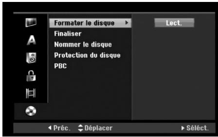 LG-GOLDSTAR RH270 - Formater le disque - 1