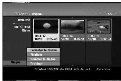 LG-GOLDSTAR RH270 - Fonctionnalités supplémentaires pour DVD enregistrables - 1