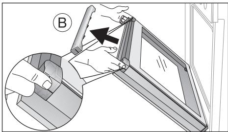 ARTHUR MARTIN AOC 68441 X - Démontage des vitres de la porte - 4