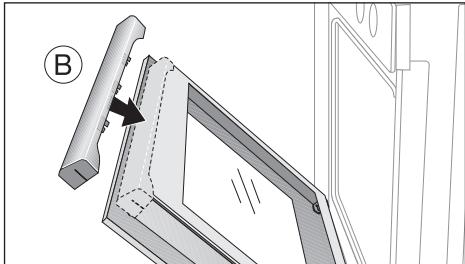 ARTHUR MARTIN AOC 68441 X - Montage des vitres de la porte - 4