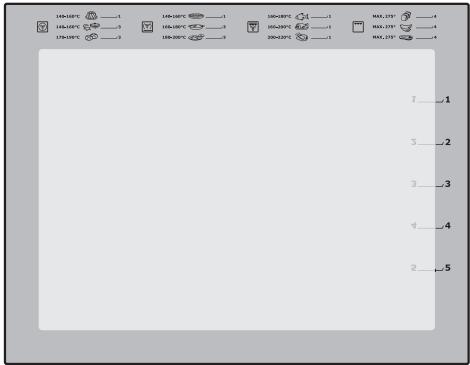 ARTHUR MARTIN AOC 68441 X - Face interne de la porte - 1
