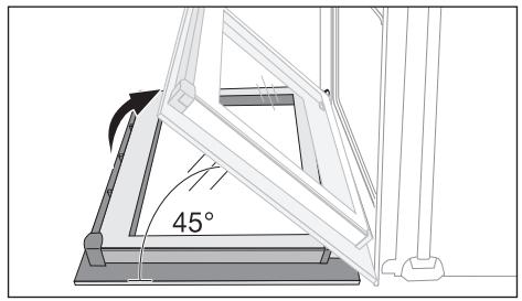 ARTHUR MARTIN AOC 68441 X - Décrochage de la porte du four - 3