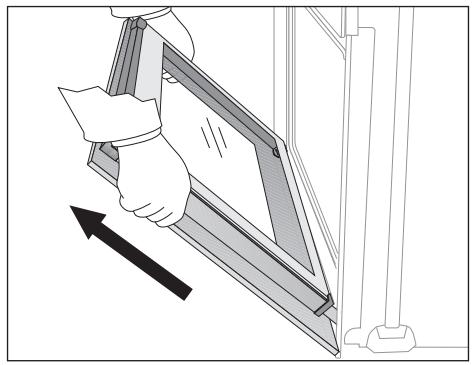 ARTHUR MARTIN AOC 68441 X - Décrochage de la porte du four - 4