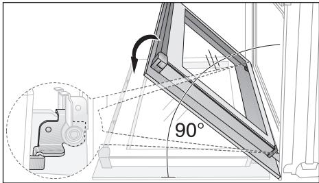 ARTHUR MARTIN AOC 68441 X - Démontage des vitres de la porte - 1