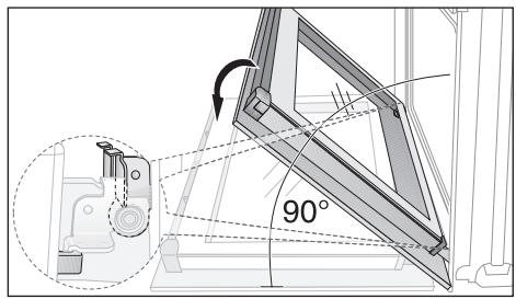 ARTHUR MARTIN AOC 68441 X - Accrochage de la portedu four - 2