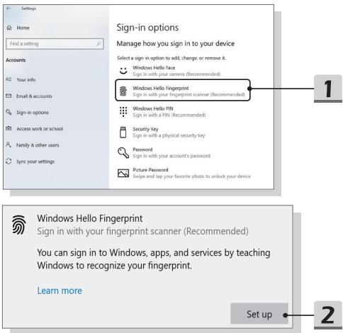 MSIPC PRESTIGE15A10SC - Configurer un code PIN - 4