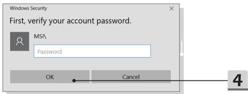 MSIPC PRESTIGE15A10SC - Creer un mot de salle - 3