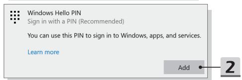 MSIPC PRESTIGE15A10SC - Configurer un code PIN - 2