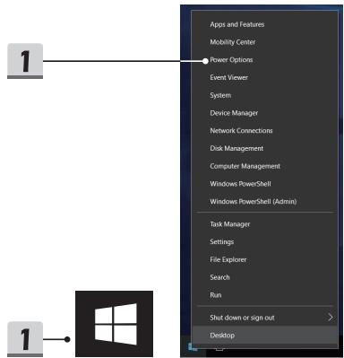 MSIPC PRESTIGE15A10SC - Choisissez ou personnalisez un mode de gestion de l'alimentation - 1