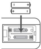 HISENSE BARRESONHS212F - Replace the Remote Control Battery - 2