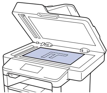 BROTHER DCP-LSSOODN - Copier un document - 2