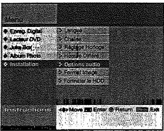 SAMSUNG DVD-H40 - réglages/paramétrage - 4