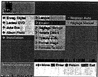 SAMSUNG DVD-H40 - Modifier la langue du menu principal - 6