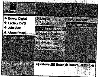 SAMSUNG DVD-H40 - réglages/paramétrage - 2