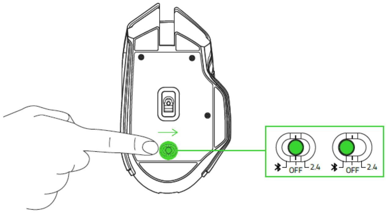 RAZER Basilisk X HS - CONNEXION DE LA RAZER BASILISK X HYPERSPEED EN MODE BLUETOOTH - 1