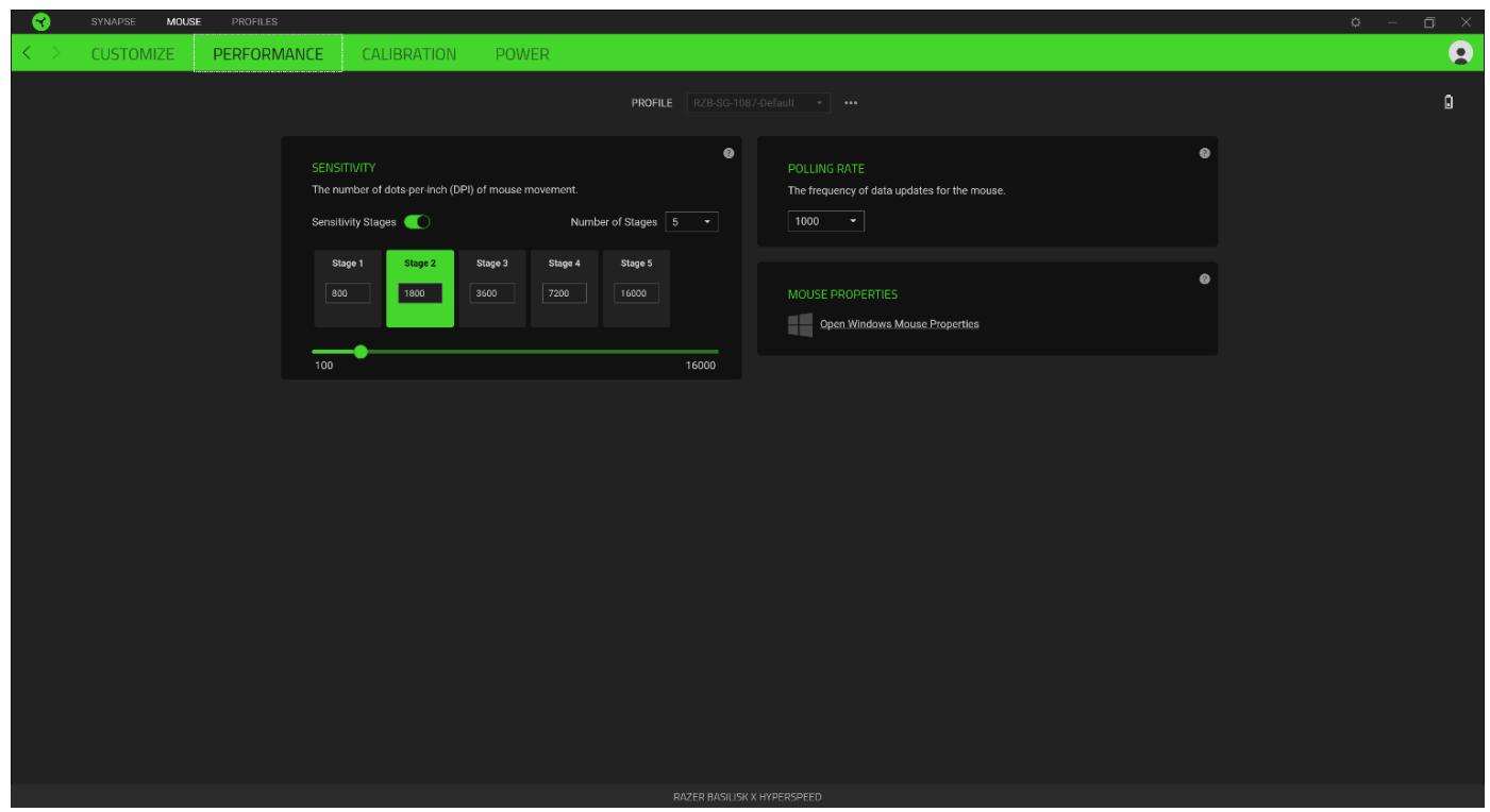 RAZER Basilisk X HS - Performance - 1