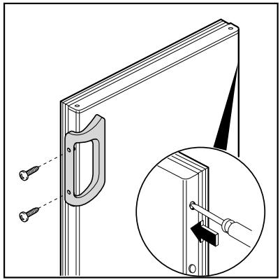 ELECTROLUX ERD34372W - Réversibilité des portes - 4