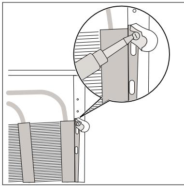 ELECTROLUX ERD34372W - Entretoises arrièreS - 1