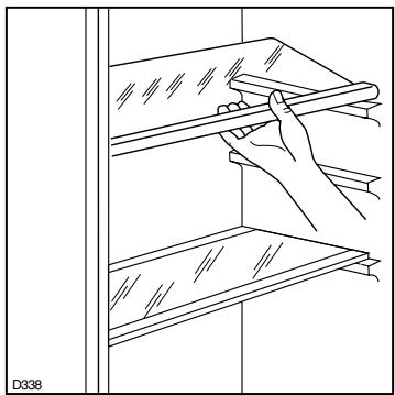ELECTROLUX ERD34372W - Clayettes amovibles - 1