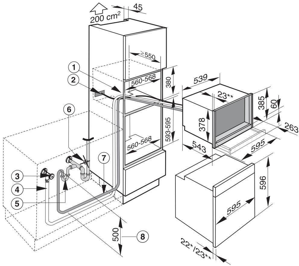 MIELE DGD4635 - DGD 4635 (niche d'encastrement de 380 mm) - 1