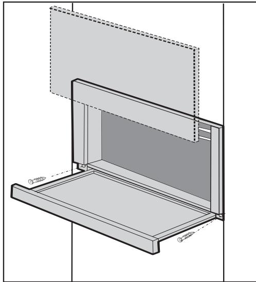 MIELE DGD4635 - DGD 6605 / DGD 6635 (niche d'encastrement de 450 mm) - 3