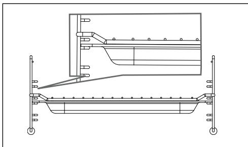 DE DIETRICH DKC4756W - - Les gradins - 3