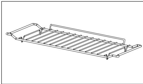 DE DIETRICH DKC4756W - - Les gradins - 1
