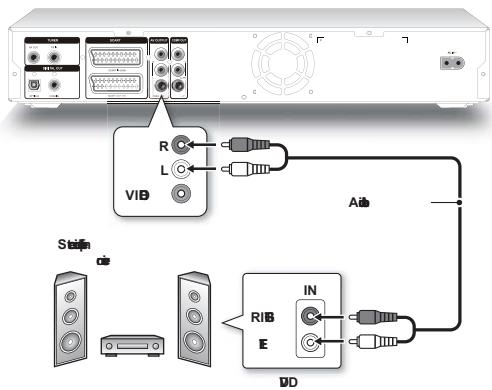 LITE-ON LVW 5027 HC+ - Etape 3 : Connecter lecâble audio - 2