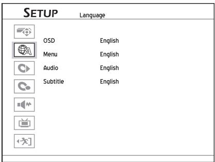LITE-ON LVW 5027 HC+ - Paramétrer la langue - 1