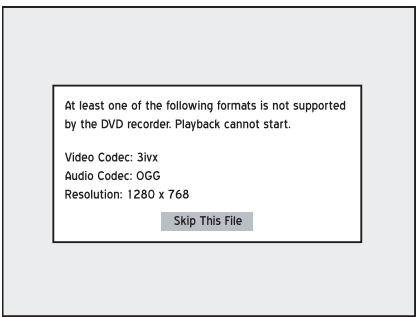 LITE-ON LVW 5027 HC+ - Lecture des fichiers MPEG-4 - 1