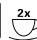 MELITTA F230-002 - Forutsetning: Apparatet er driftsklart. - 3