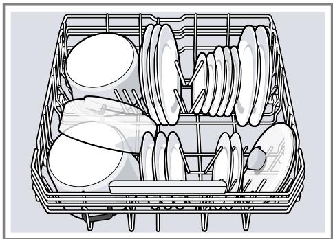DARTY MS6ZCI70E - Panier à vaisselle inférieur - 1