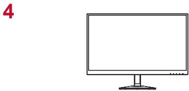 VIEWSONIC VA2403H - 2-3. Installation du matériel - 4