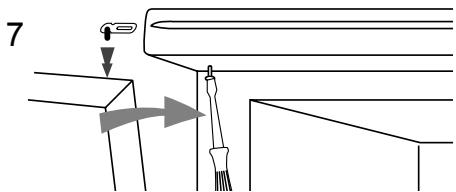 BRANDT CZ 1701 ALUCO - Changement du sens d'ouverture de la porte - 4