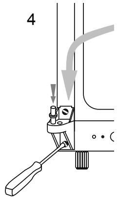 BRANDT CZ 1701 ALUCO - Changement du sens d'ouverture de la porte - 2