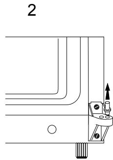 BRANDT CZ 1701 ALUCO - Changement du sens d'ouverture de la porte - 3