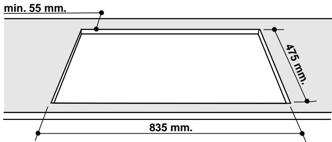 ARISTON PH 941 MSTB - Installation des plans à encastrer - 2