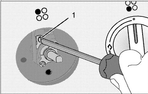 LEISURE CK100F324XK - Réglage de débit de gaz réduit pour les robinets de la plaque de cuisson - 1