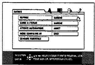 JVC XV-N33SL - A propos de l'affichage des préférences - 4