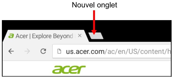 ACER A3-A40-N9E6X - Utiliser le navigateur - 3