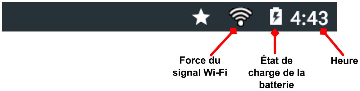 ACER A3-A40-N9E6X - Zone de statut et de notification - 1