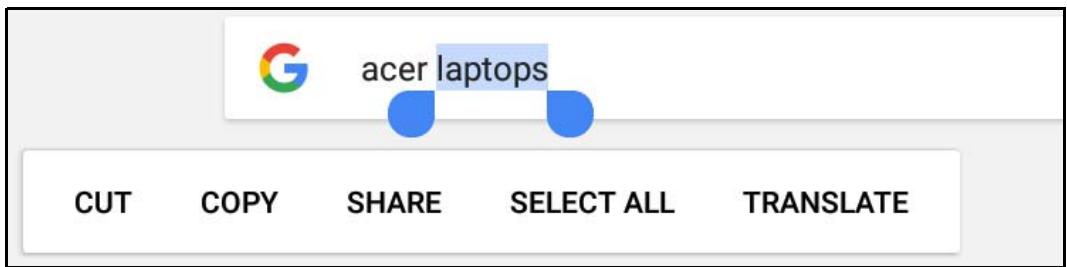 ACER A3-A40-N9E6X - Insérer du texte - 1