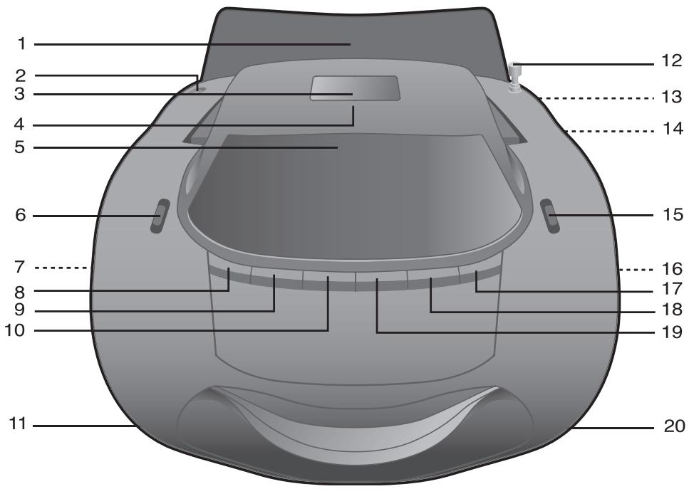 DISNEY CARS RCD 150 DC ROUGE - NOTE À L'INTENTION DES INSTALLATEURS DE SYSTÉMES DE TÉLEDISTRIBUTION - 1