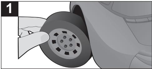 DISNEY CARS RCD 150 DC ROUGE - POUR FAIRE JOUER UN CD - 1