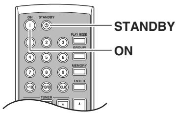 ONKYO A-9555 - Mise sous tension du A-9755/A-9555 - 2