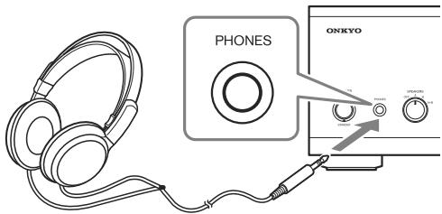 ONKYO A-9555 - Utilisation d'un casque - 1