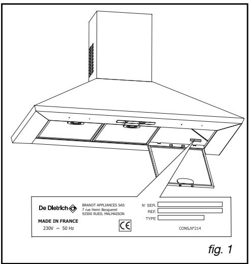 DE DIETRICH DHD 787 W ALU ET BL - INTERVENTIONS - 1