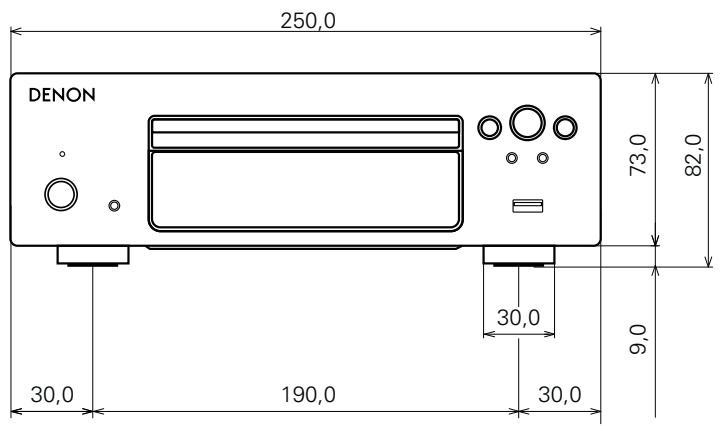 DENON D-F109C SPCW SILV./B - W - 3