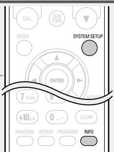 DENON D-F109C SPCW SILV./B - Appuyez sur INFO. - 1