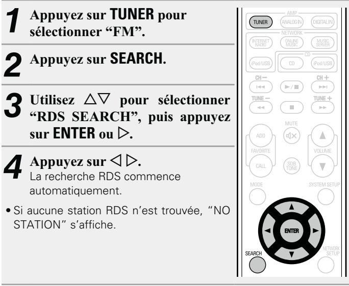DENON D-F109C SPCW SILV./B - Recherche RDS - 1
